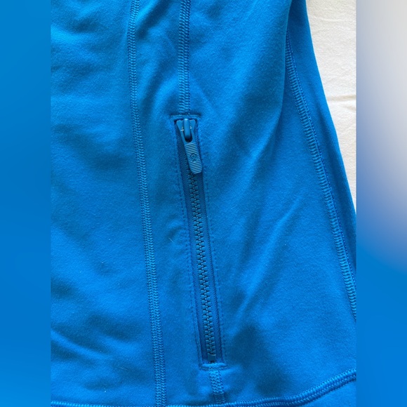 Lululemon, Vibrant Blue Zip-Up Jacket, Like New! - Picture 13 of 15